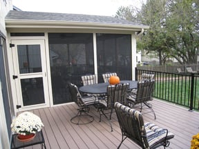 Deck with furniture | Berkeley Exteriors